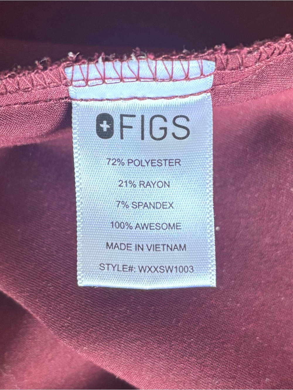 FIGS Rafaela Scrub Top | Size L - Picture 6 of 7